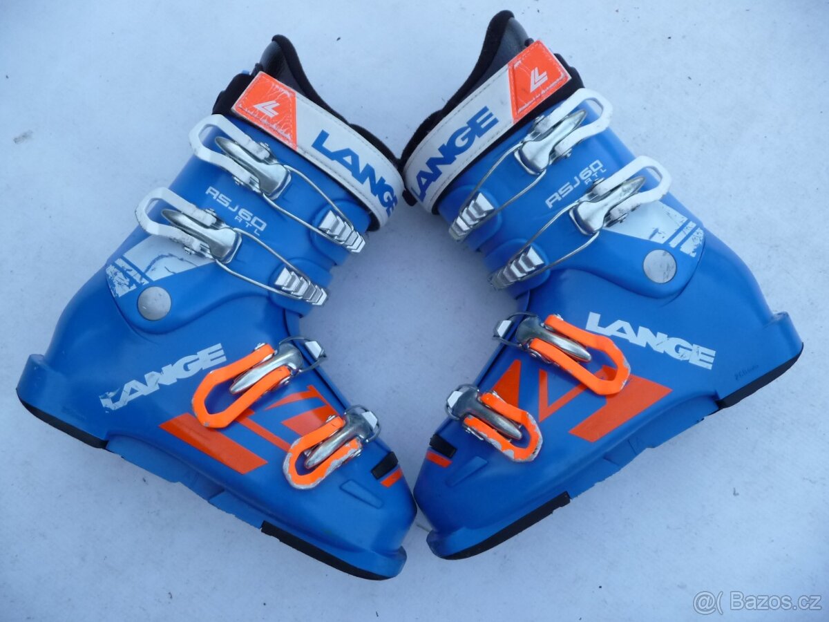 252. Detske lyže HEAD - 117 cm + boty LANGE 35 eu - SET - 4