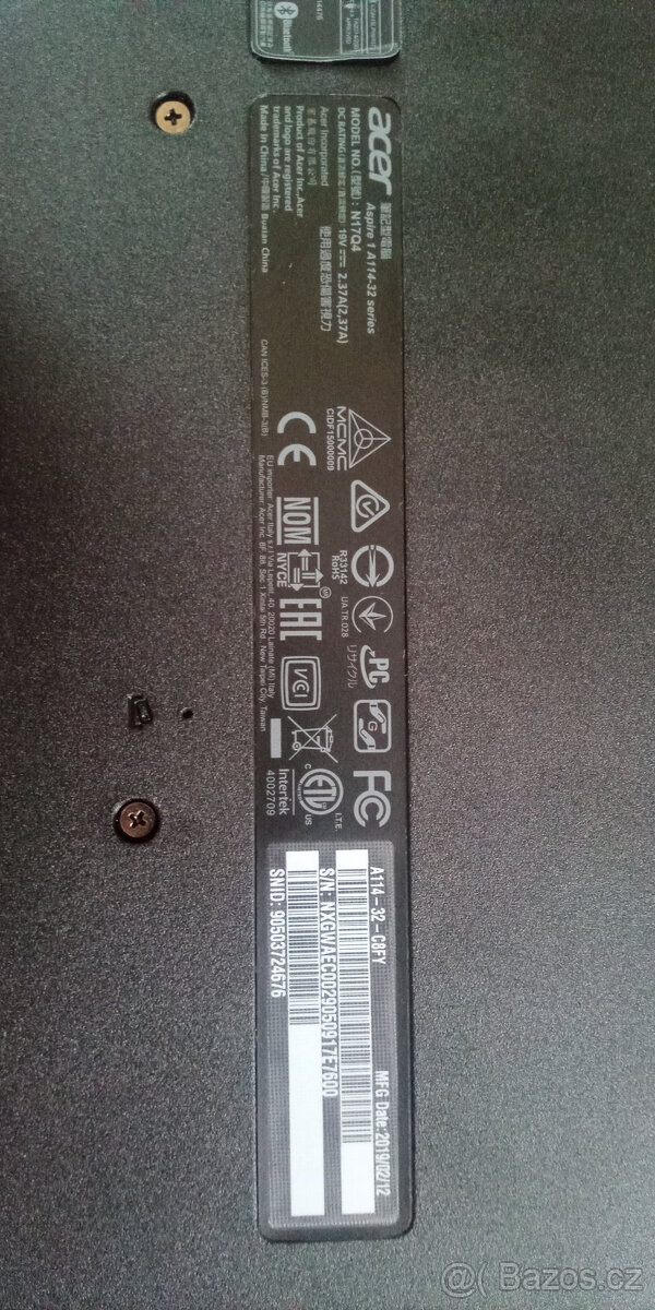ZAMLUVENO - Notebook Acer Aspire A114-32 - 4