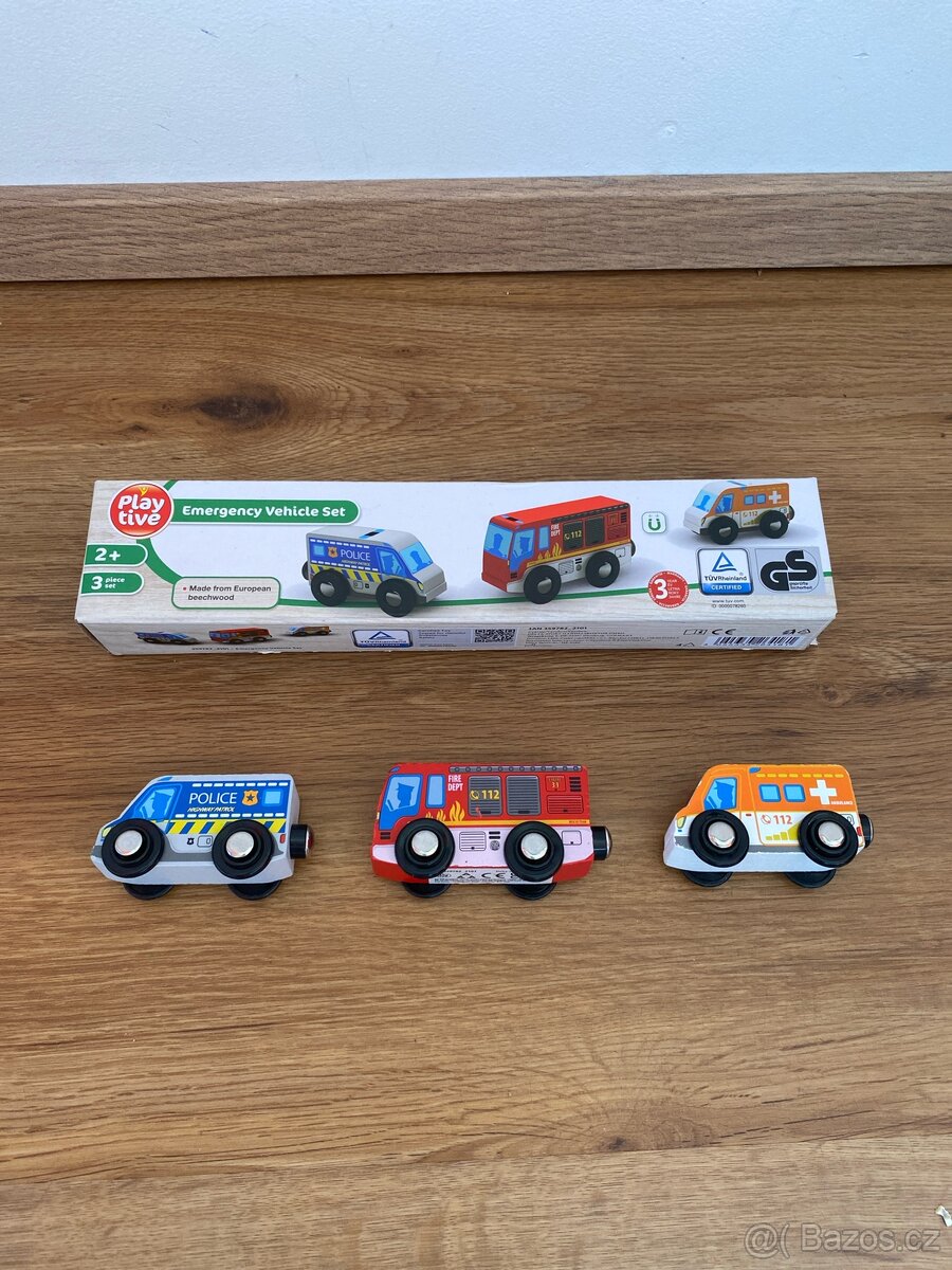 Dřevěná auta a vlak - 4