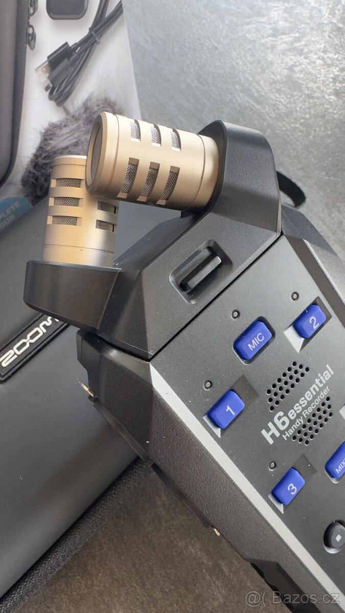 Prodám nový Zoom H6essential + Accessory Pack (APH-6e) - 4