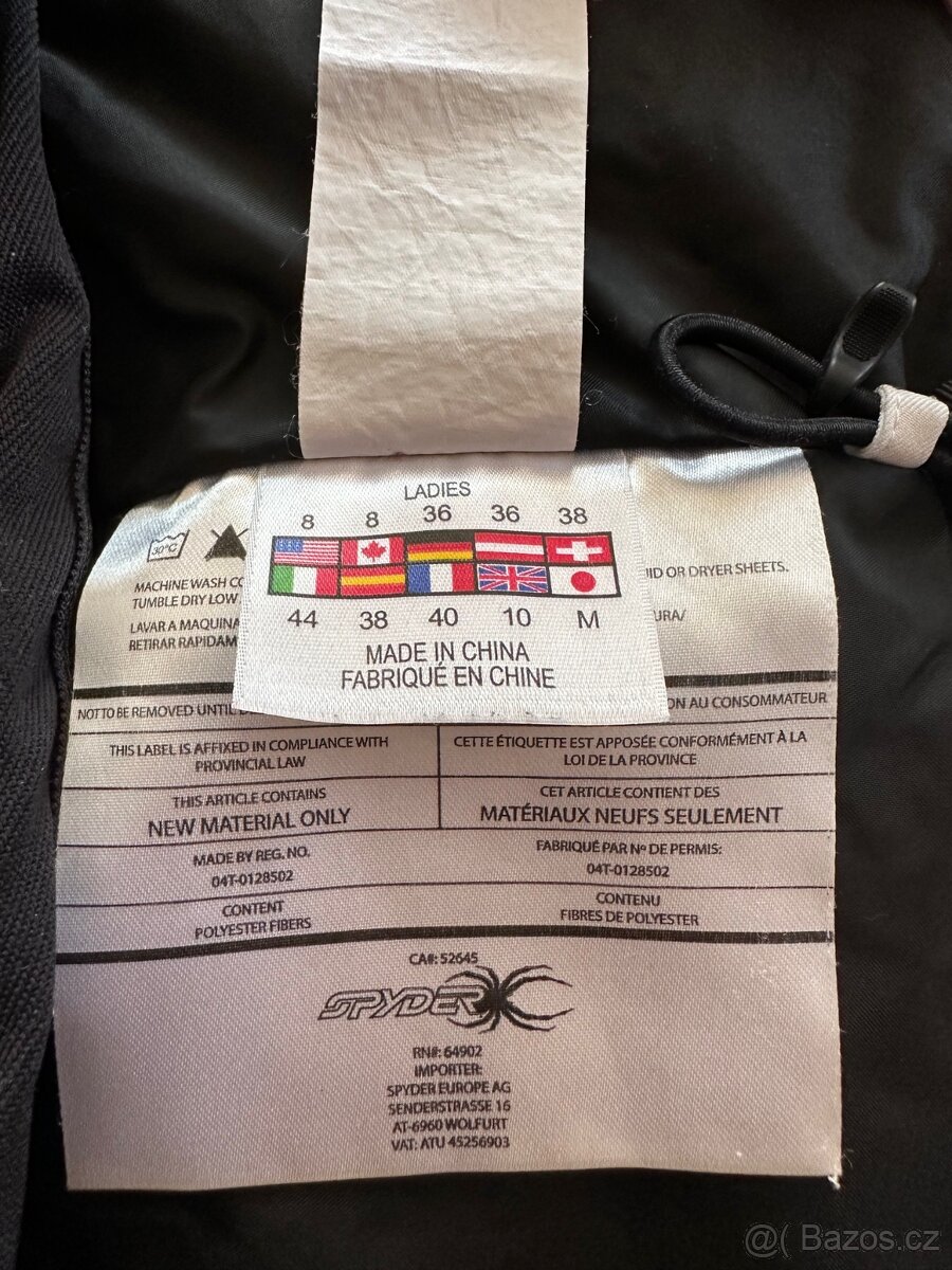 Lyžařská bunda dámská - Spyder vel. 8 - 4