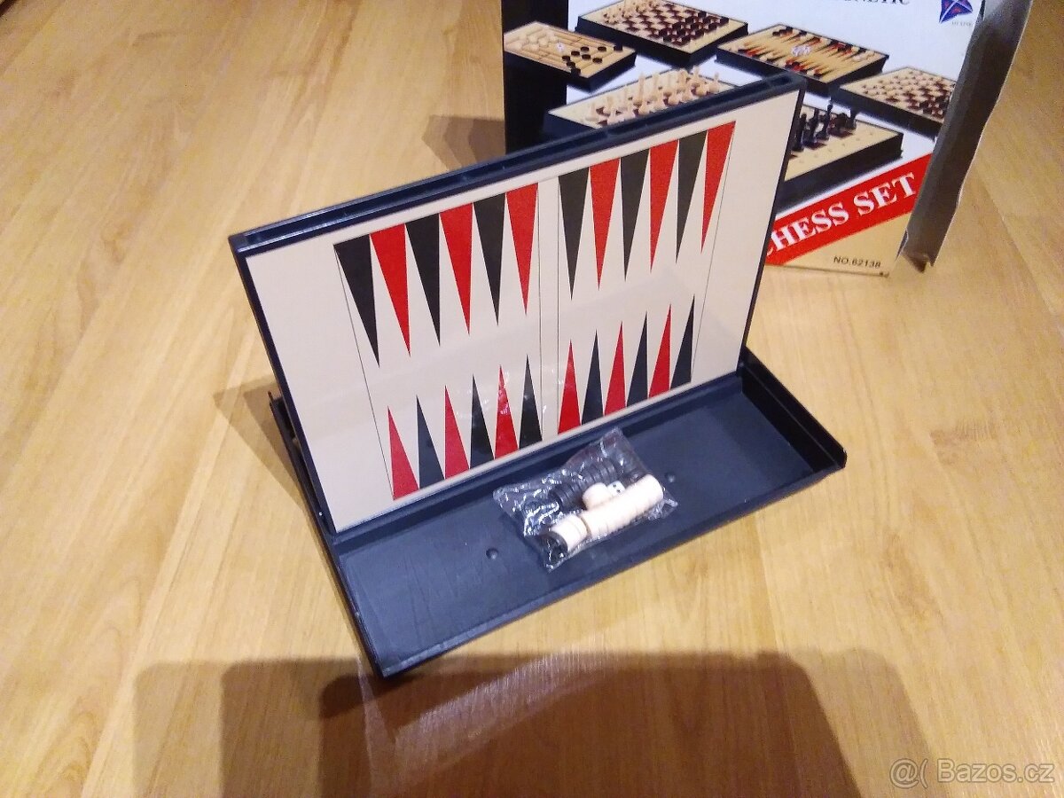 Magnetická hra 5in1 - 4