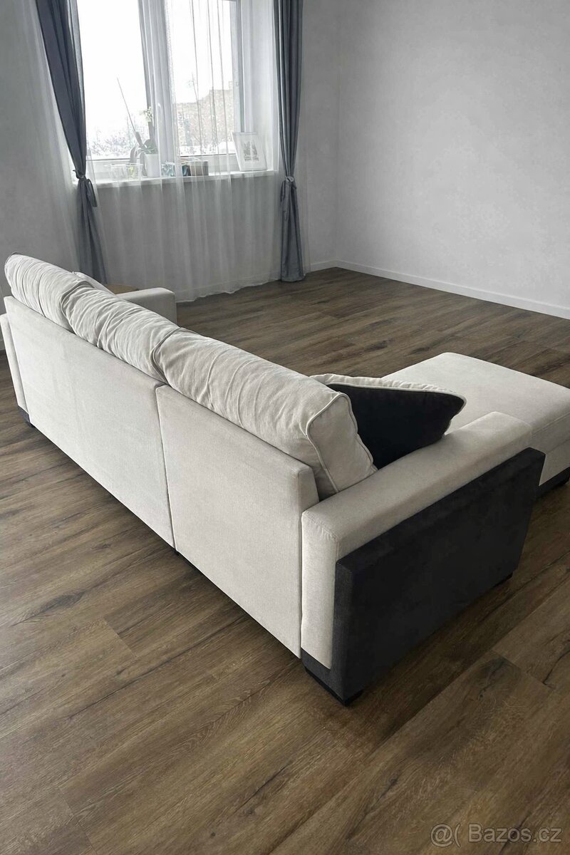 Pěkná sedací souprava do L, LEVÝ ROH - 4
