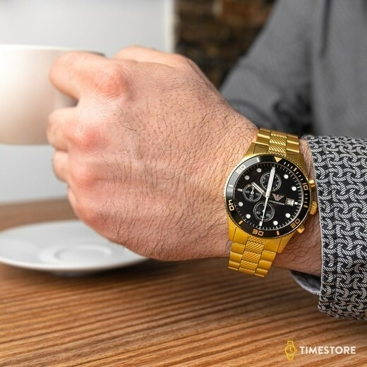 Pánské hodinky Armani Gold Stainless - 4