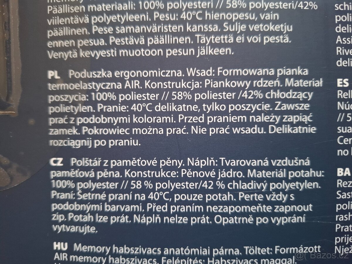 Nepoužitý polštář anatomický - 4