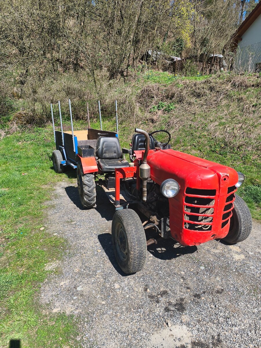 Malotraktor domácí výroby - 4