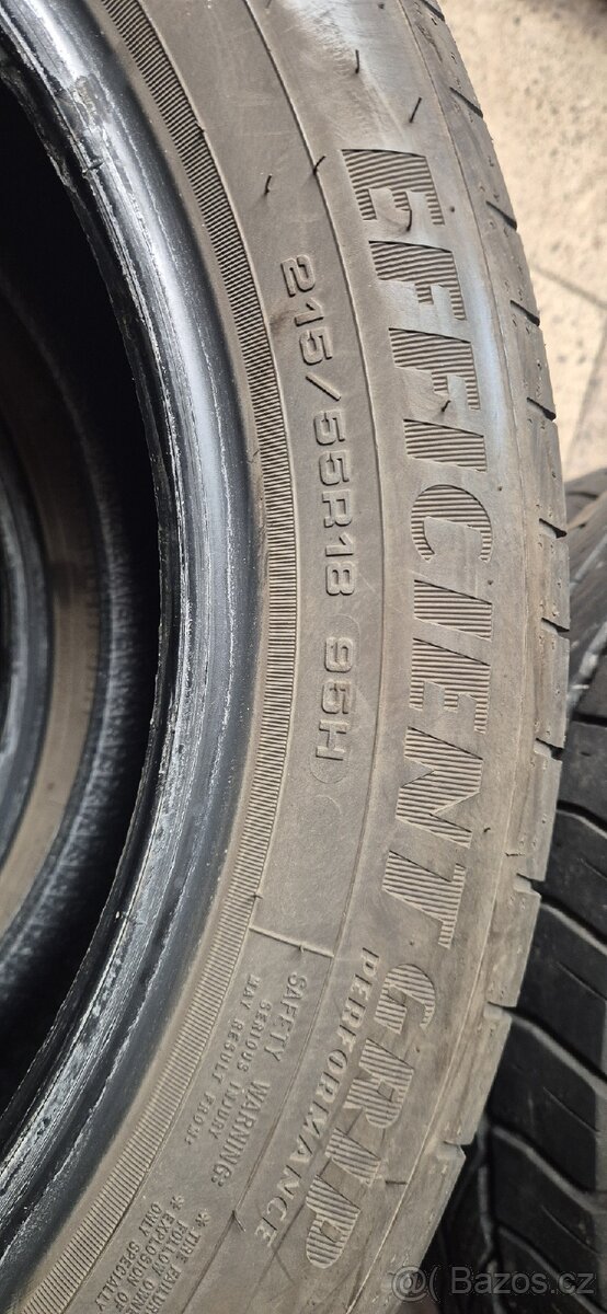 215/55 R 18 letní. - 4