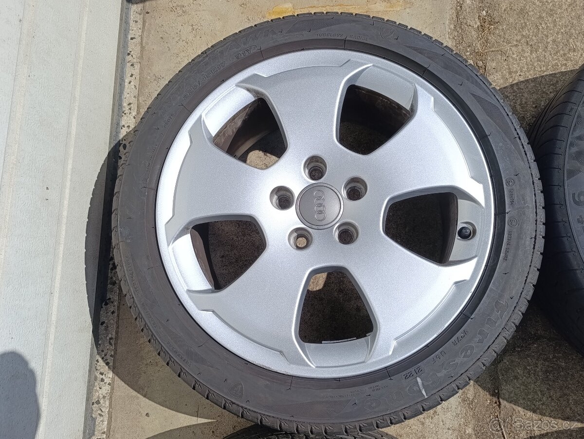 Prodám sadu ALU disků Audi R17 205/55/16 - 4