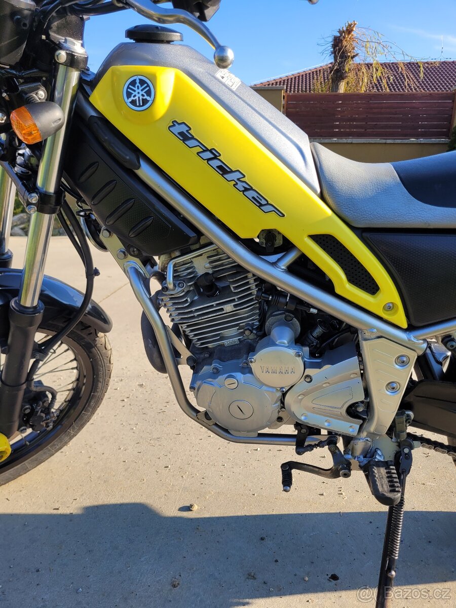 Yamaha XG 250 Tricker doklady, štartér