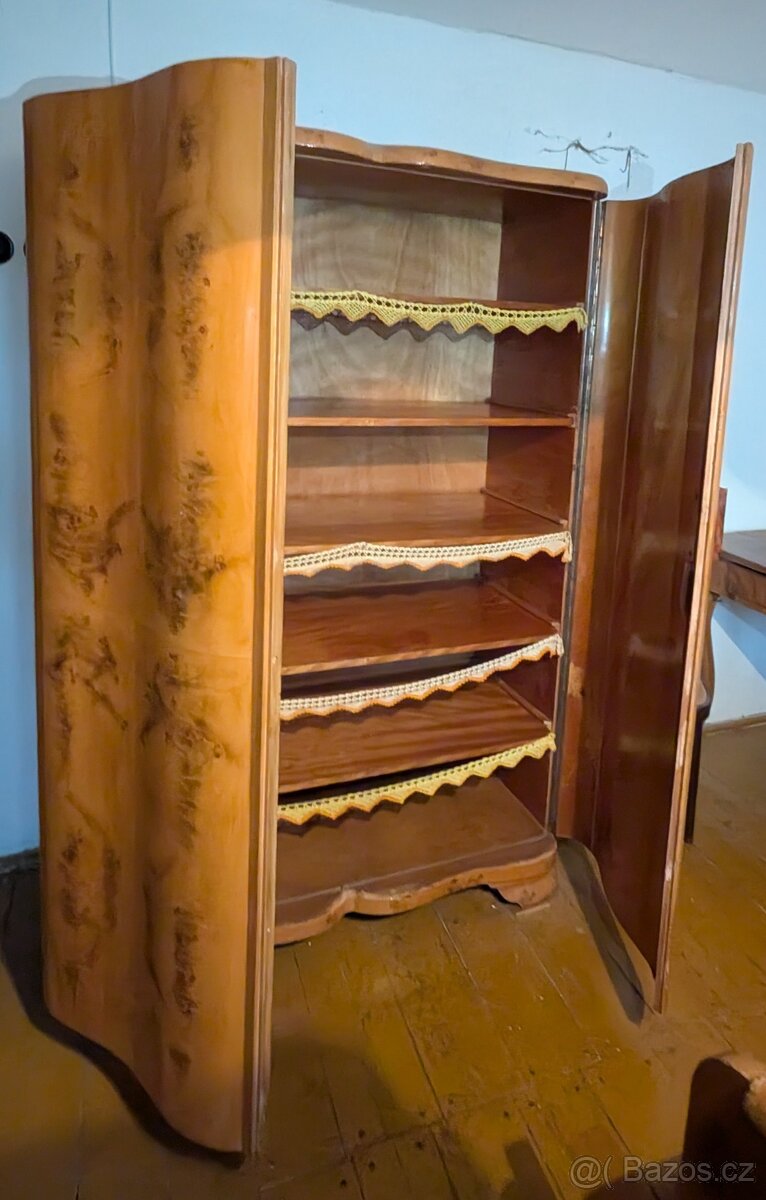 dřevěná ložnice - 30. léta - 4