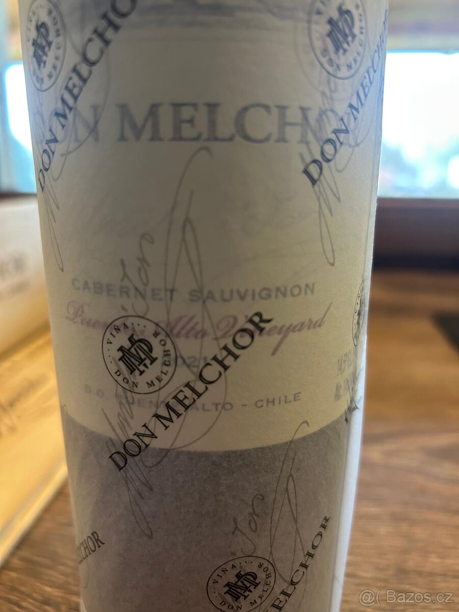 Prémiové víno z Chile - DON MELCHOR 2021 -Cabernet Sauvignon - 4