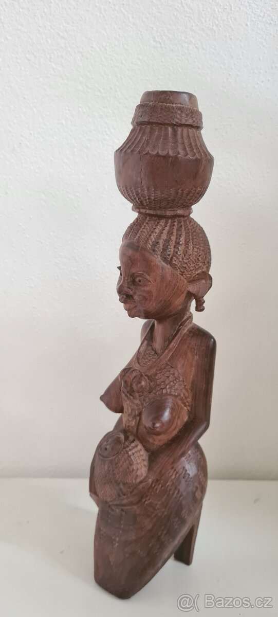 Dřevěná soška - 4