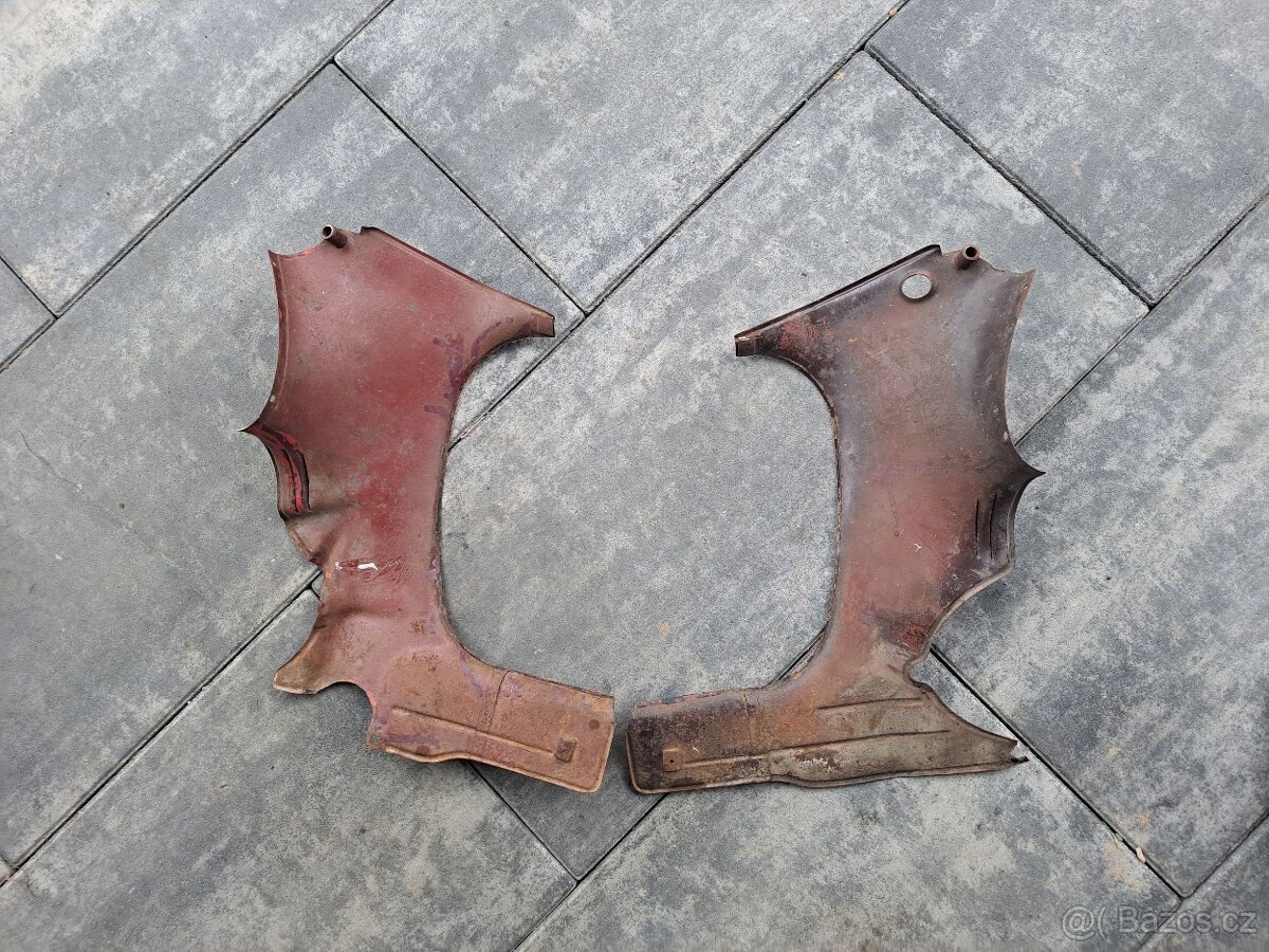 Jawa 125 355 175 356 kývačka Podsedlové plechy - 4