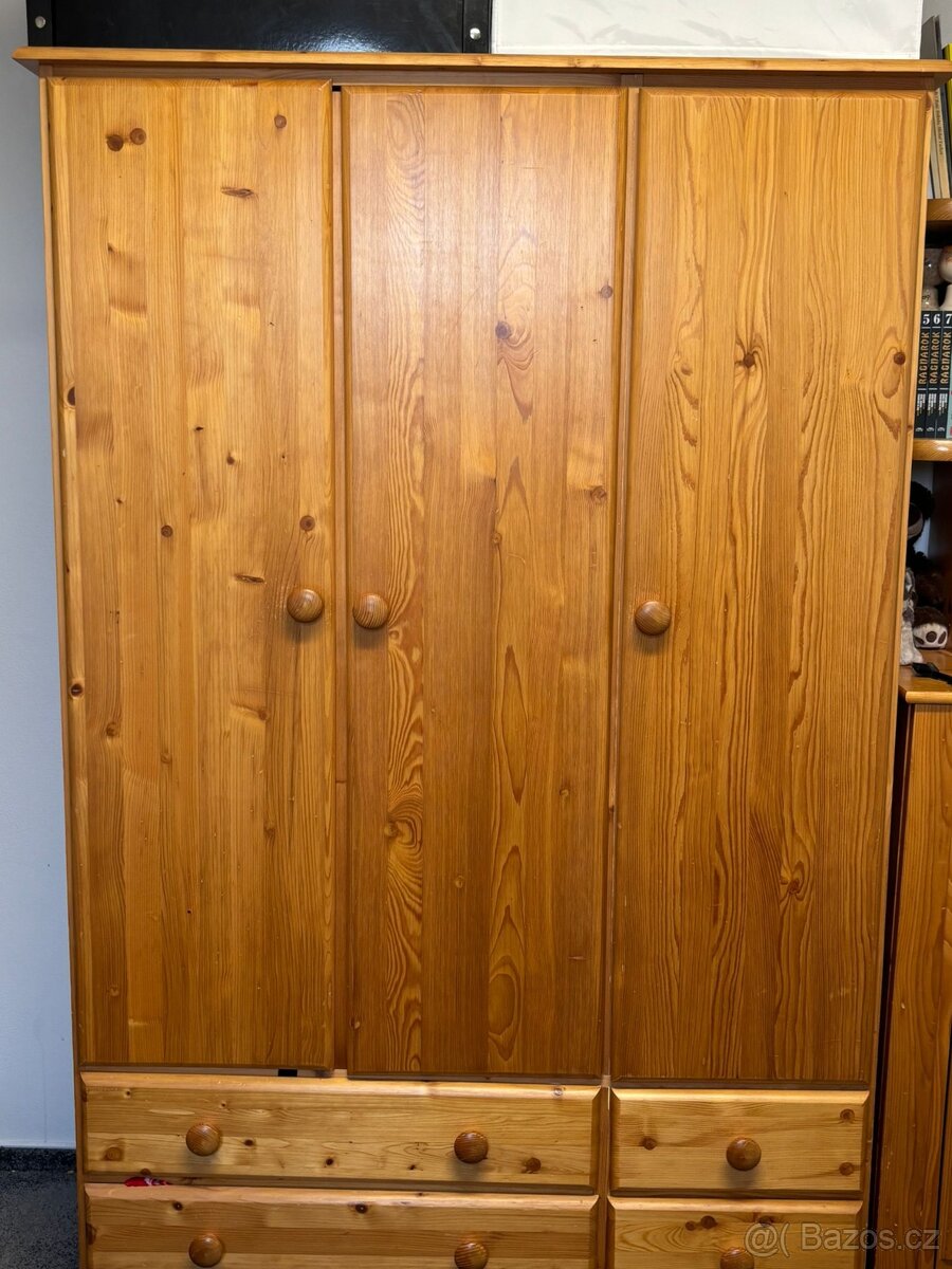 Skříň Gazel , regál Bimbo a komoda - 4