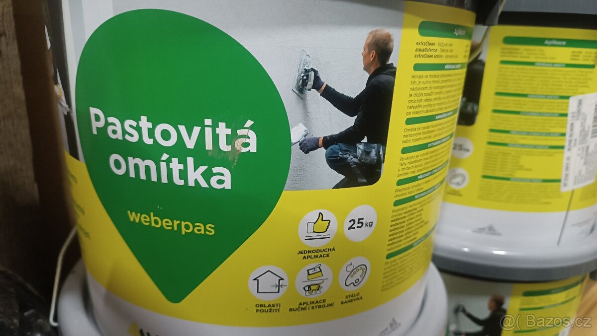 Silikonová omítka Weber - 4