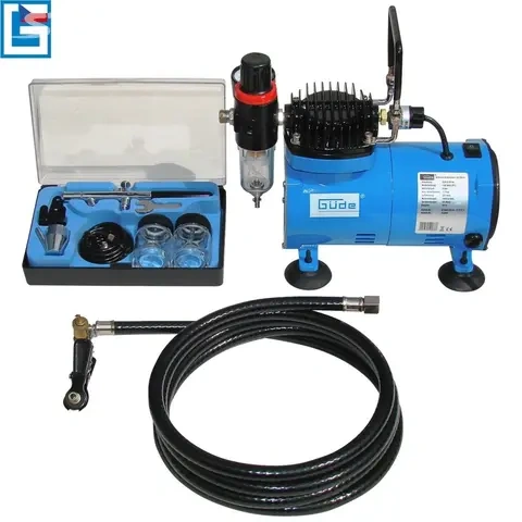 Airbrush komplet - kompresor a příslušenství - 4