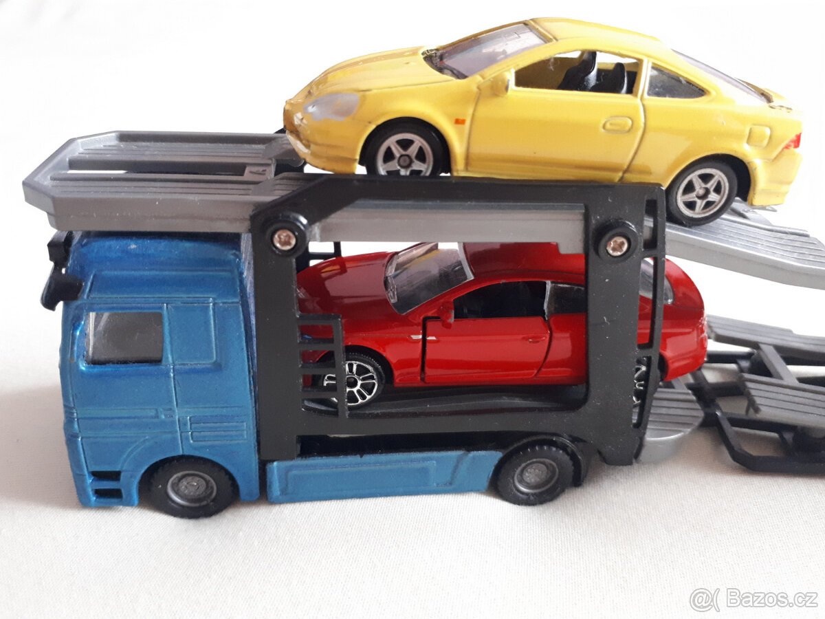 Autopřepravník + 4 autíčka - 4
