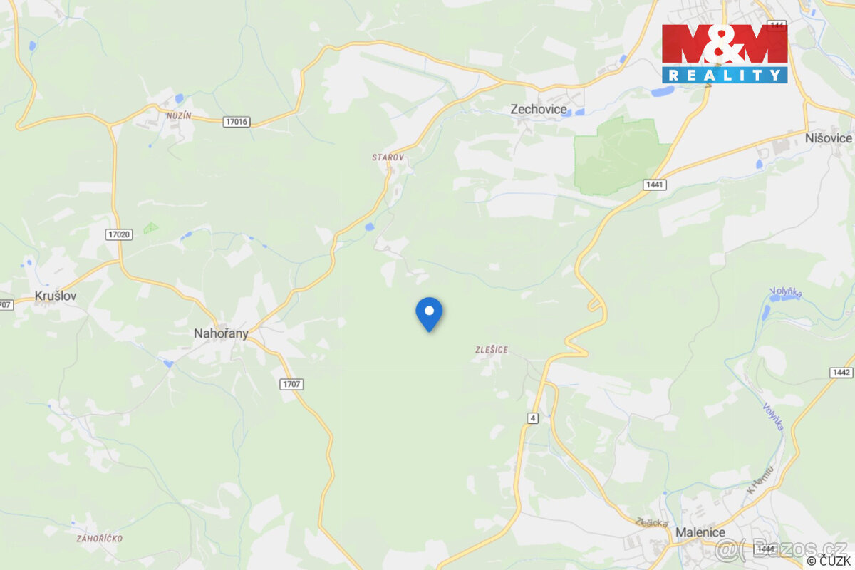 Prodej lesa, 12140 m², Nišovice - 4