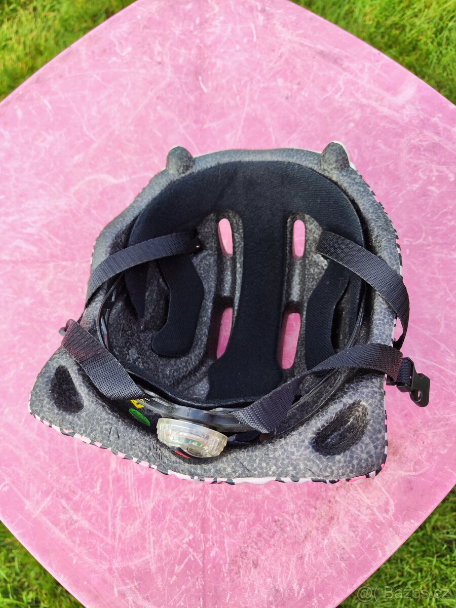 Dětská přilba MTF Pink Leopard 49-55 - 4