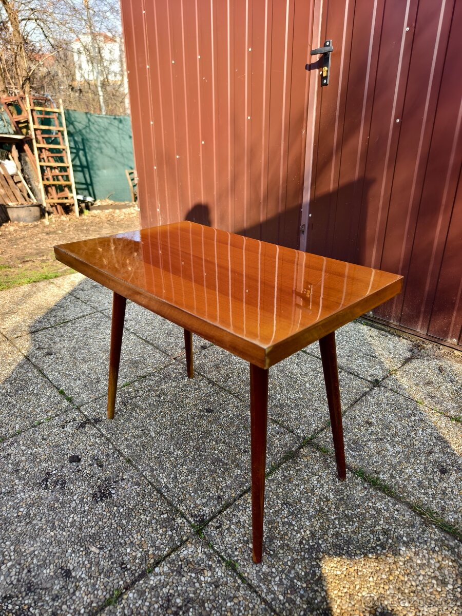 ¨Mini konferenční /TV stolek Brusel Tmavý - 4