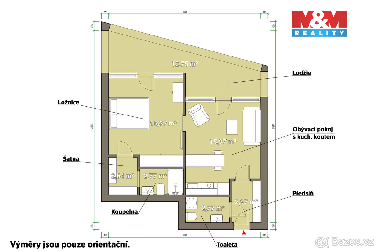 Prodej bytu 2+kk, 55 m², Železná Ruda - 4