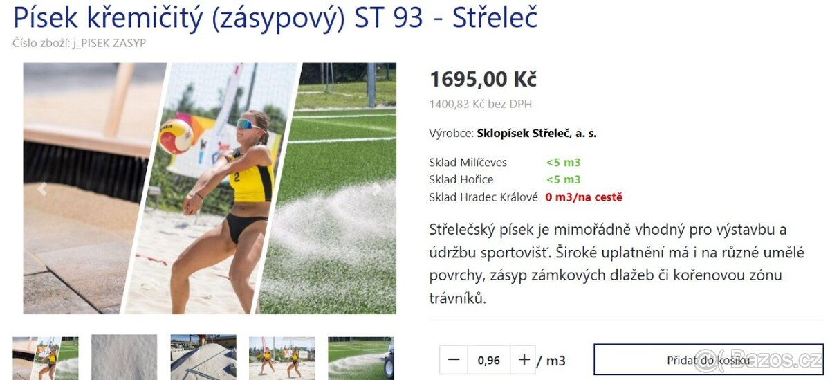 Křemičitý písek do trávníku + přepařený kompost - 4