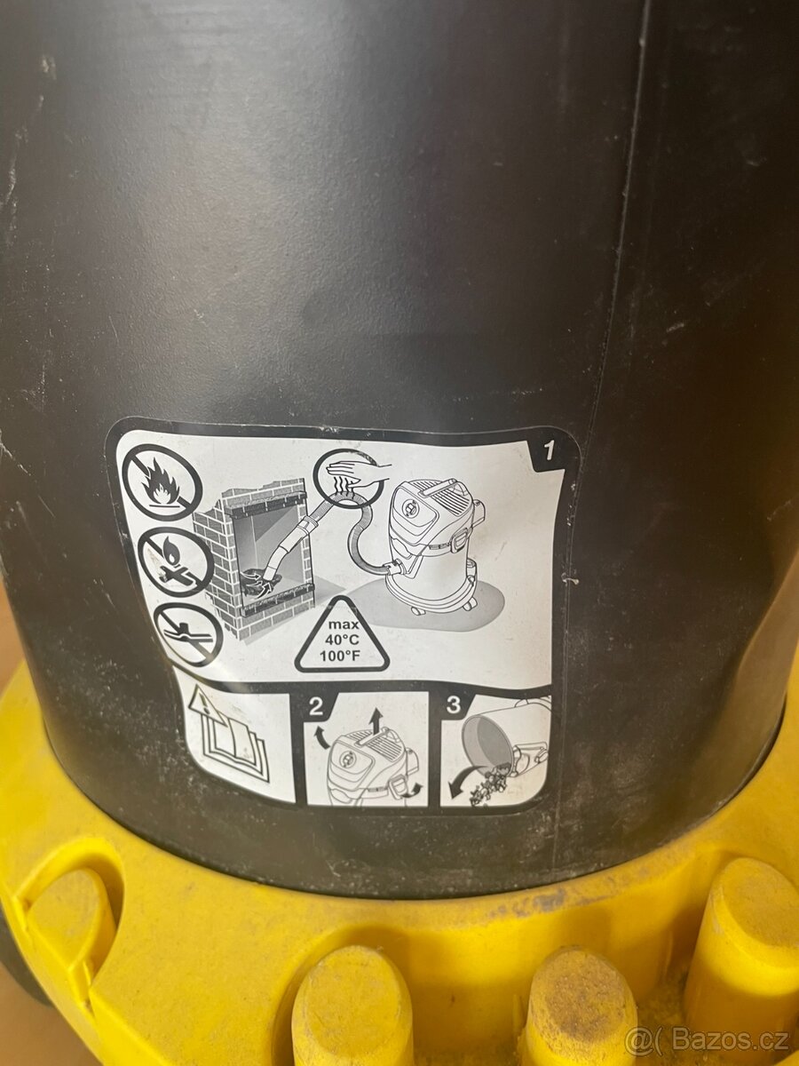 Karcher vysavač popela ke krbu - 4