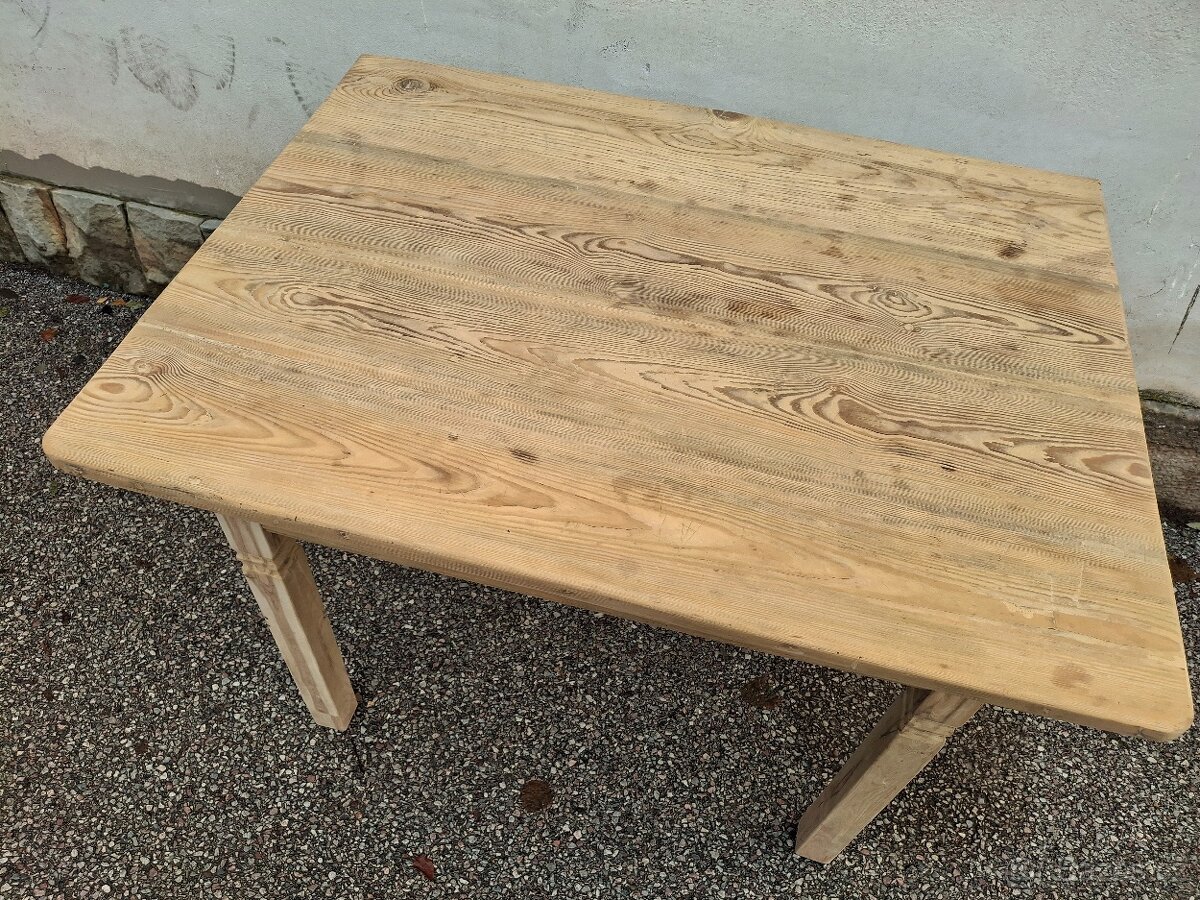 Starožitný hospodský stůl - 4