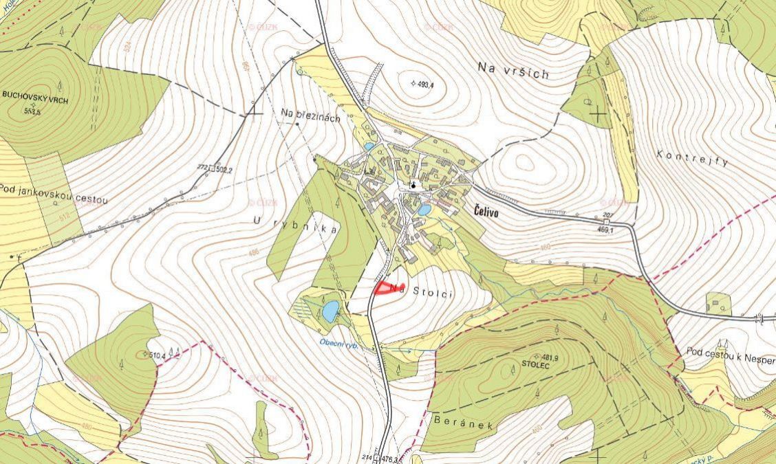 Zemědělská půda, prodej, Veliš, Benešov - 4