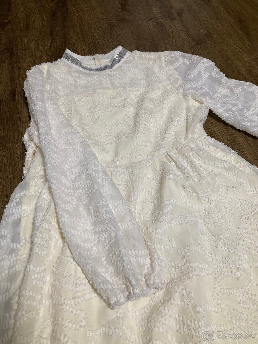 champaigne svatební šaty vel 40/42 - 4