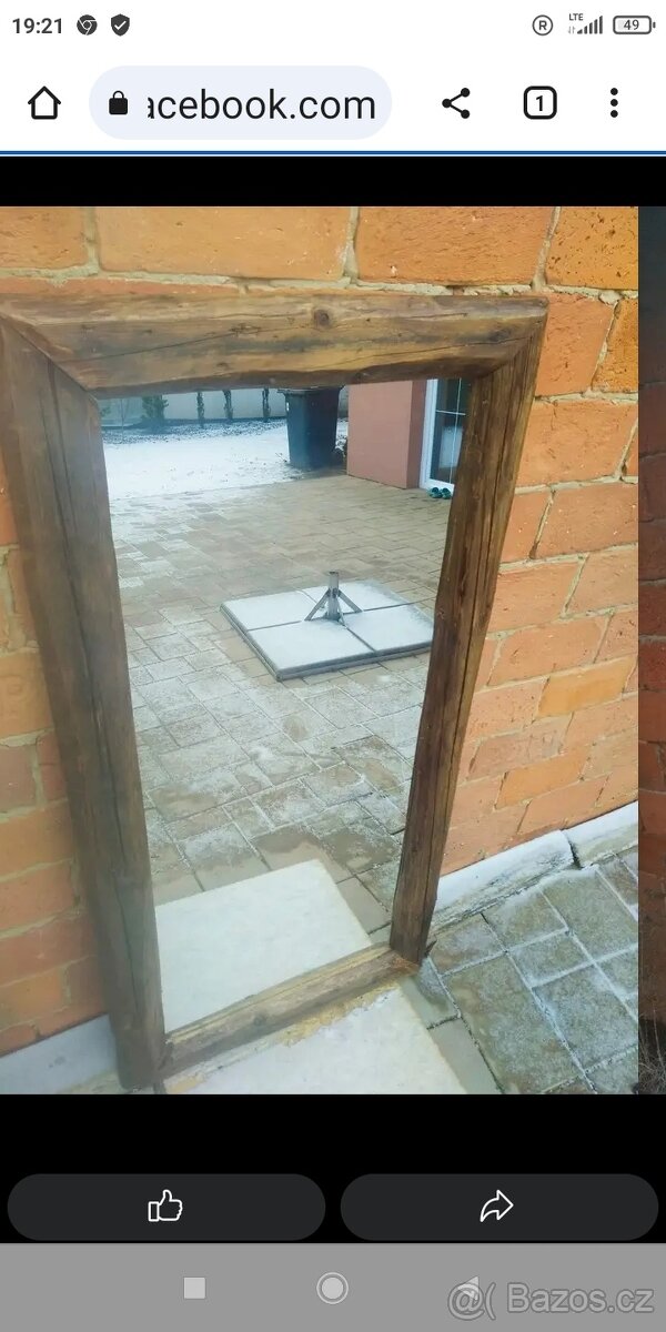 Zrcadlo ze starých trámů - 4