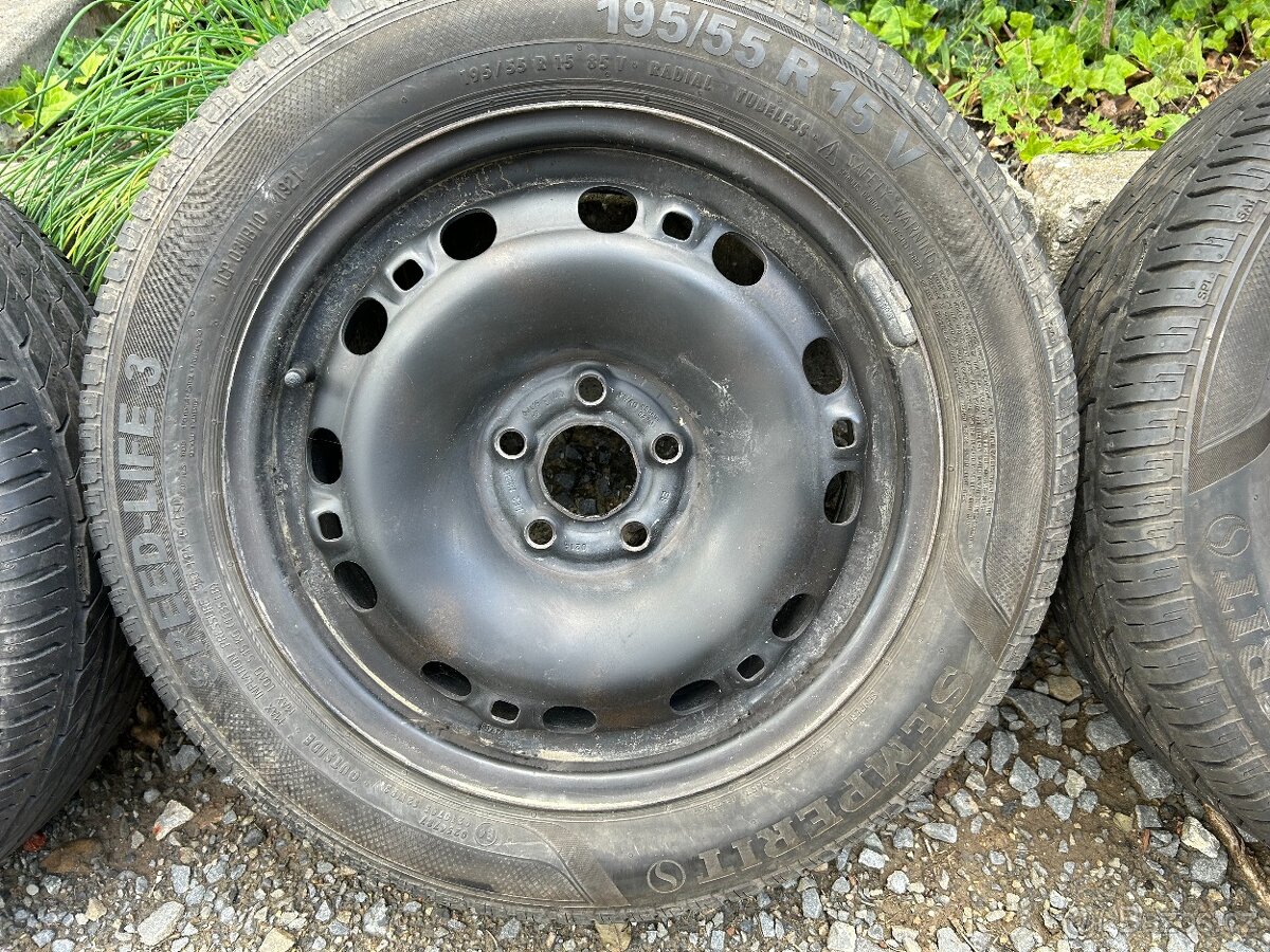 Prodám kola 5x100 r15 - 4