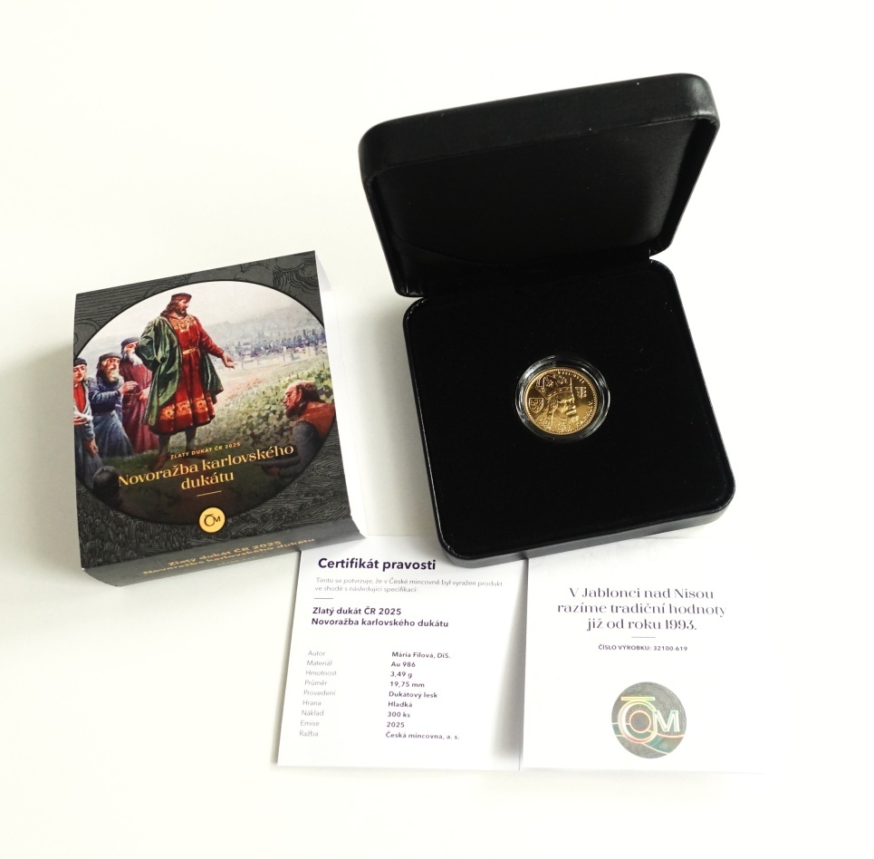 Zlatý dukát Karel VI - 4