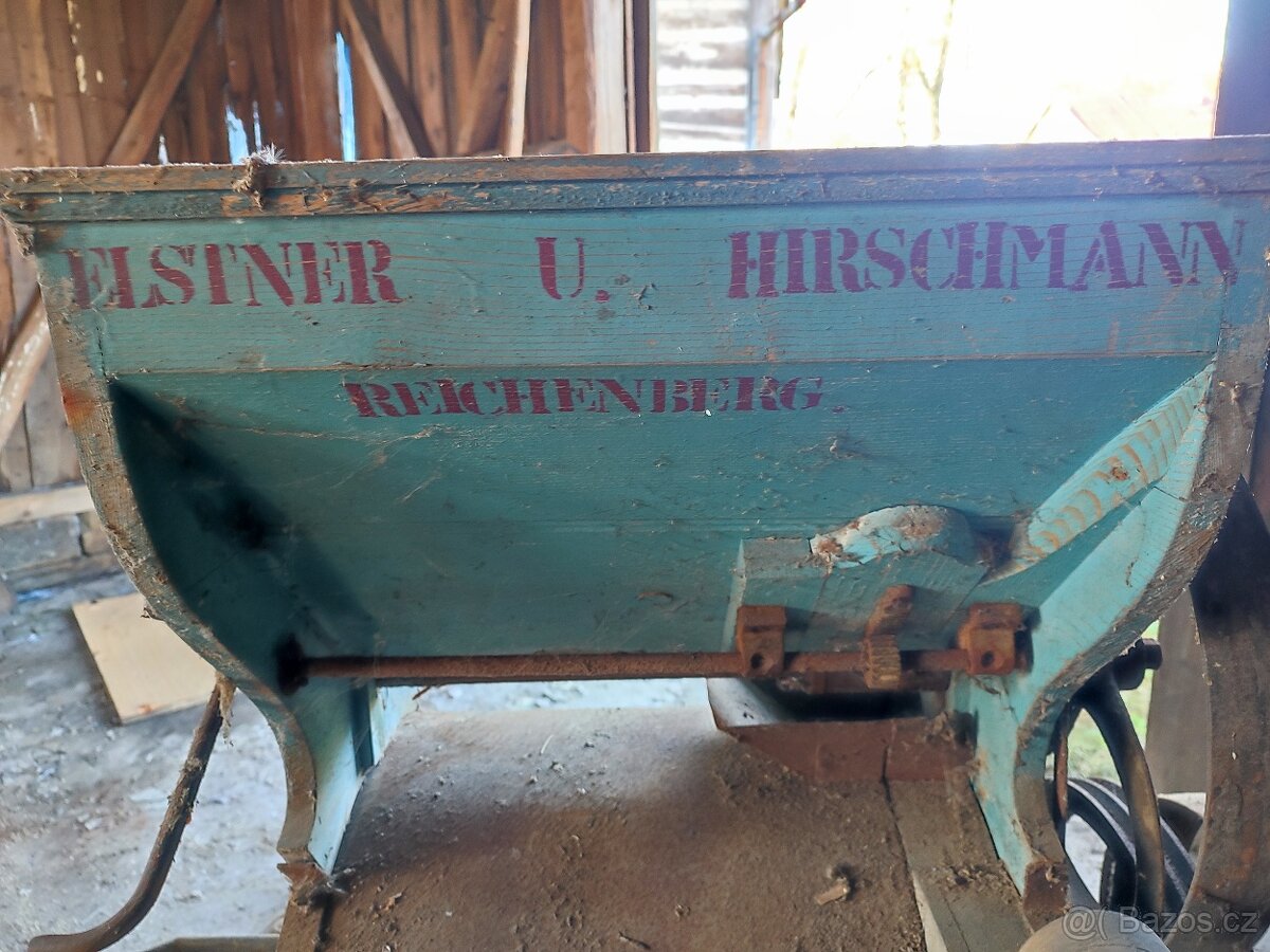 hystorická starožitná drtička na šrot šrotovník - 4