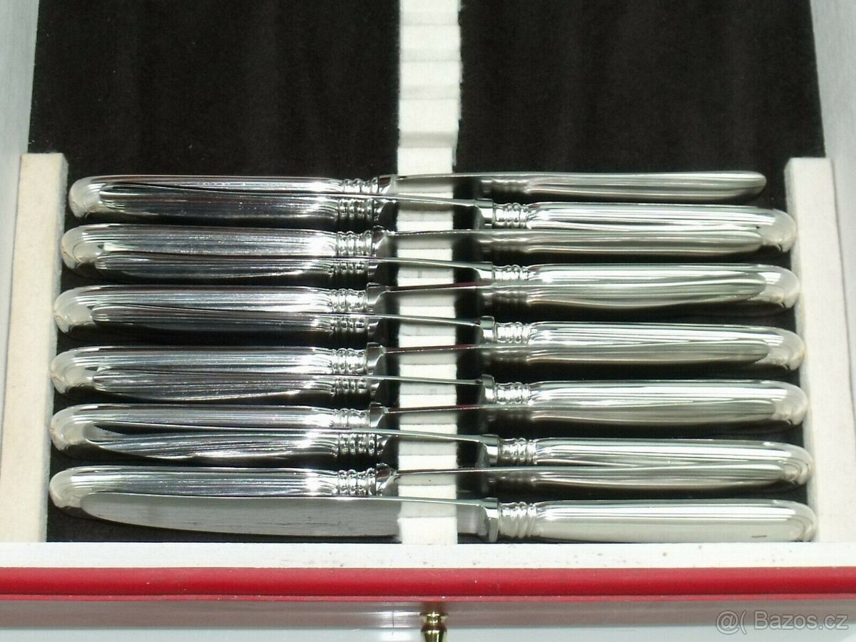 Příbory Wilkens Augsburger Thread 800 Silver, stolní příbory - 4