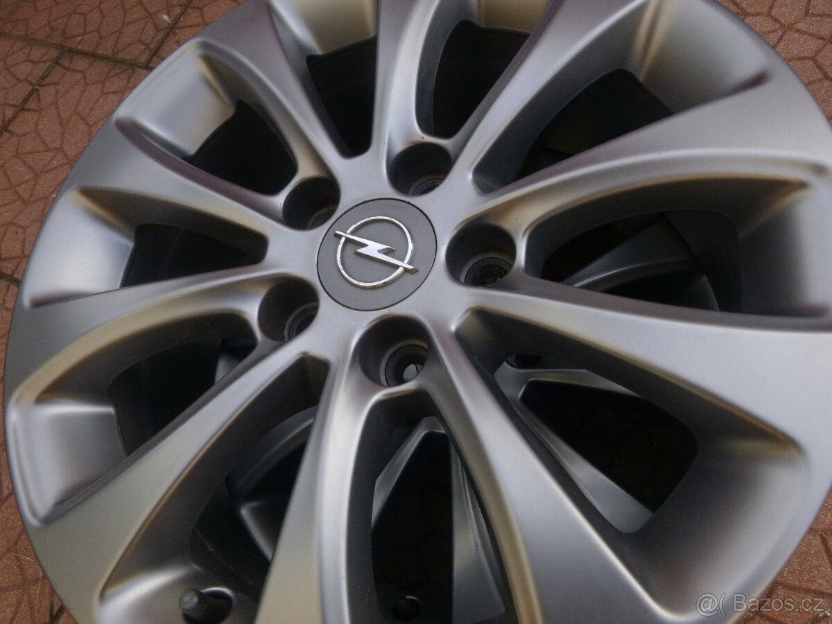 Alu sada disky kola originál Opel GM 5x110 6,5Jx16 ET39 - 4
