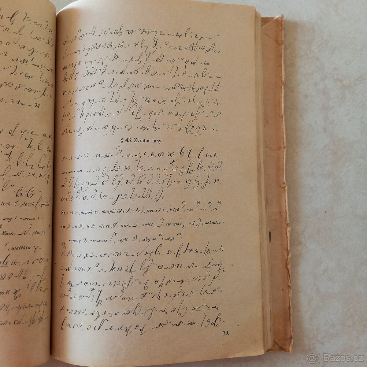 Obchodní těsnopis československý a německý z r. 1928 - 4