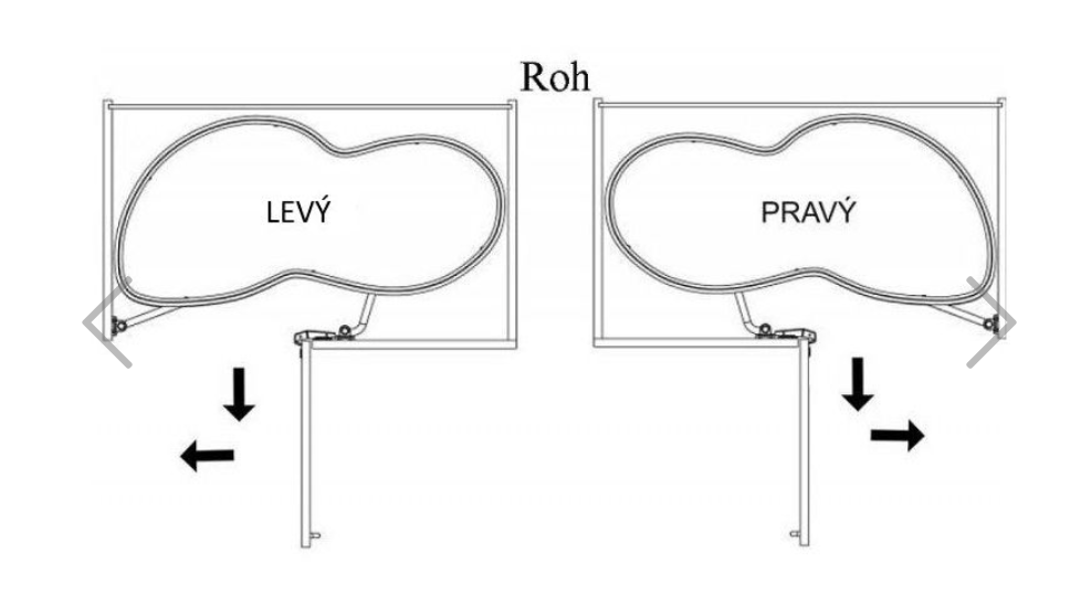 Výsuvně otočná police "Kesseböhmer LeMans" - 4