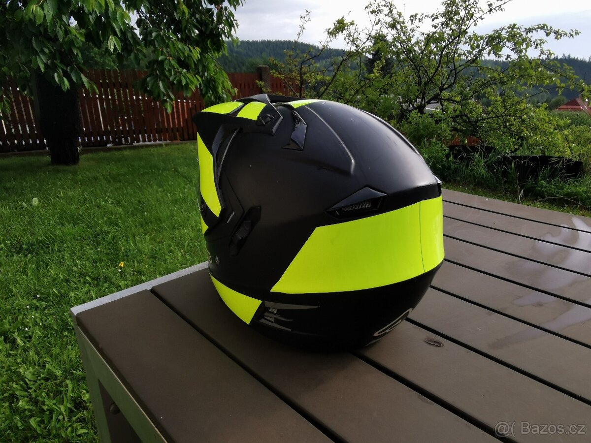 helma Acerbis, vel. L 59-60, enduro , se sluneční clonou - 4