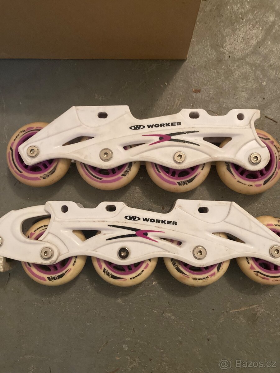 Rostoucí brusle 2v1 vel.33-36 - 4