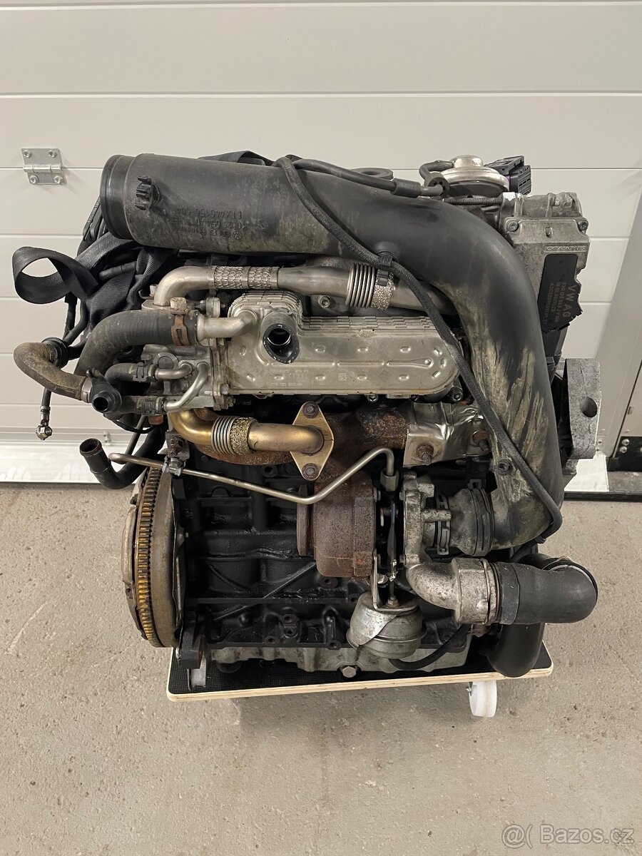 Kompletní nastrojený motor 1,9tdi 77kw BXE - 4