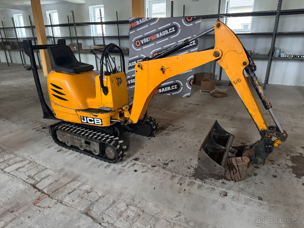 Minibagr JCB 8010 2x lzice precepovany - 4
