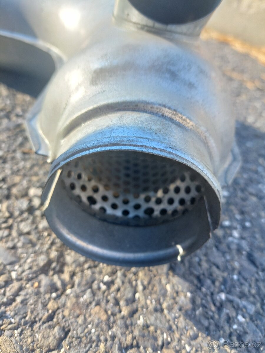 Tlumič topení, výměník tepla - Trabant 601 ULOŽENKA - 4