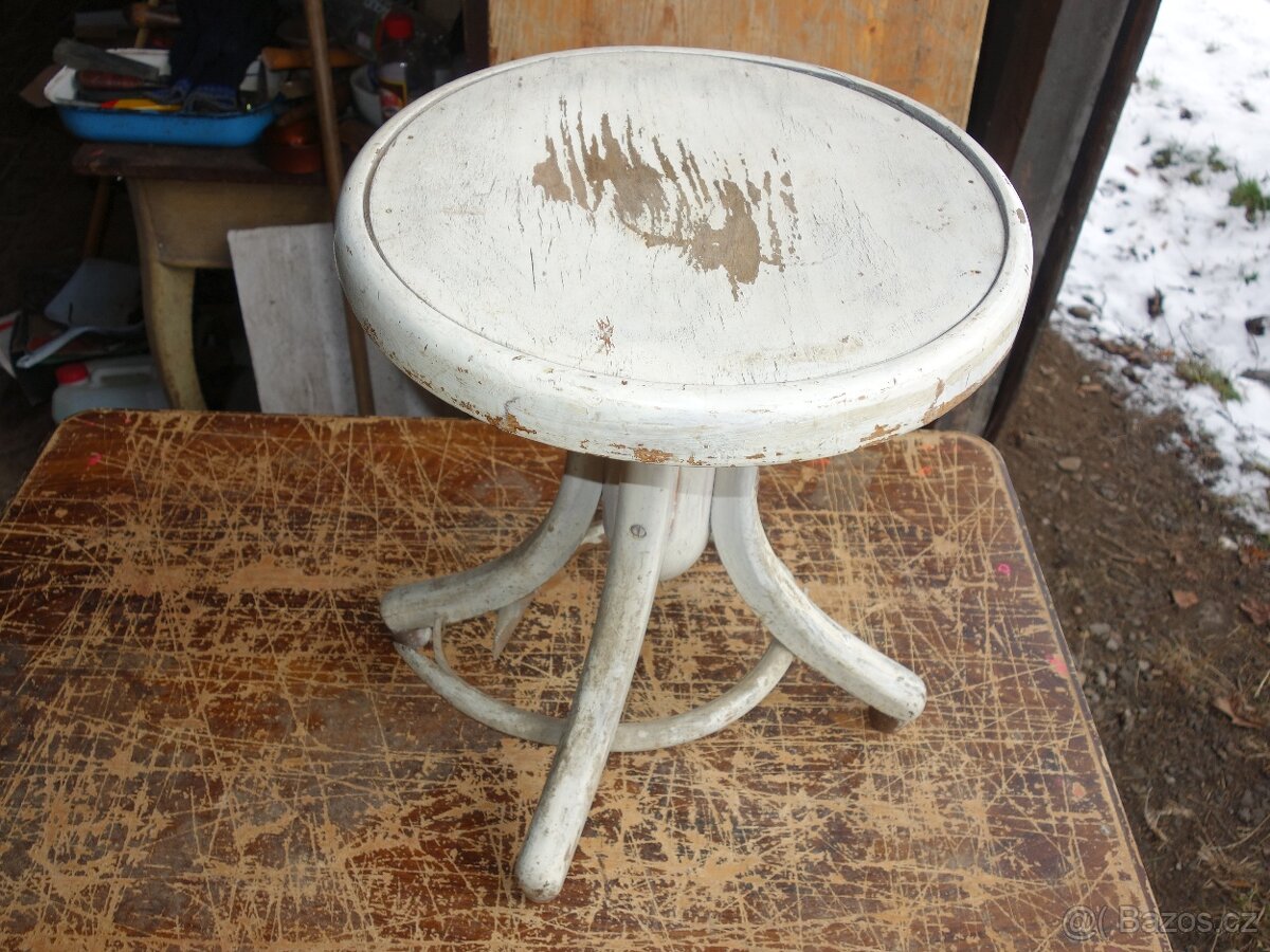 Stolička, sedátko ke klavíru - 4