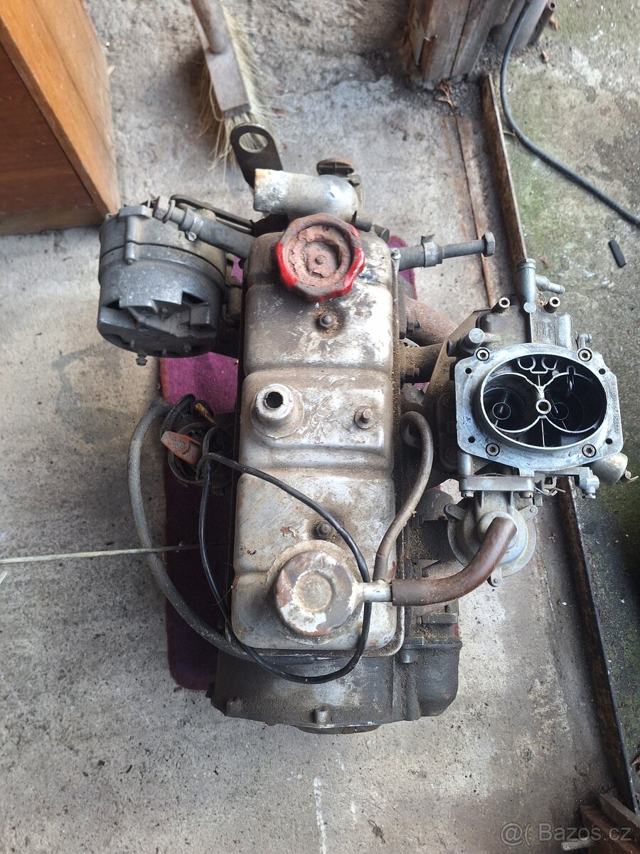 Motor a převodovka škoda 1203 - 4