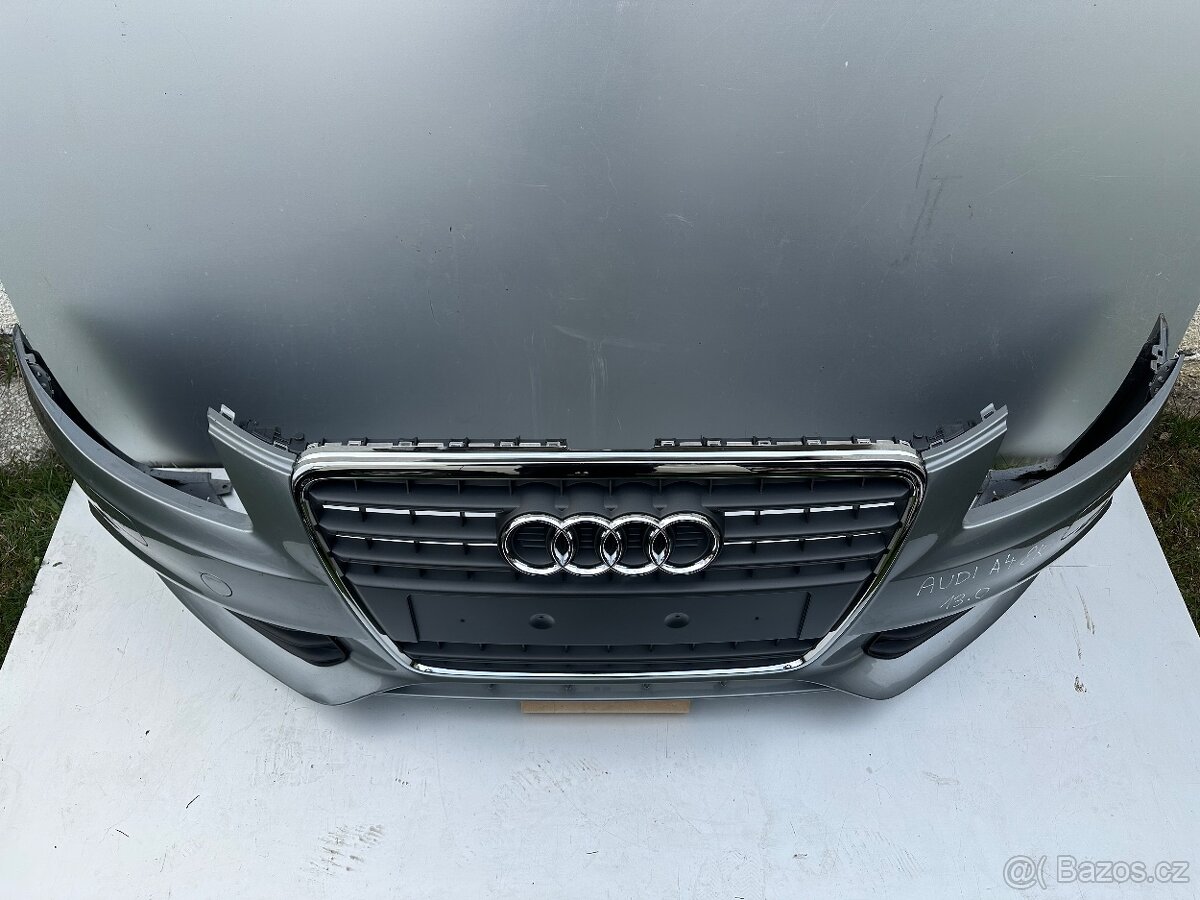 Audi A4 B8 8K přední nárazník - 4