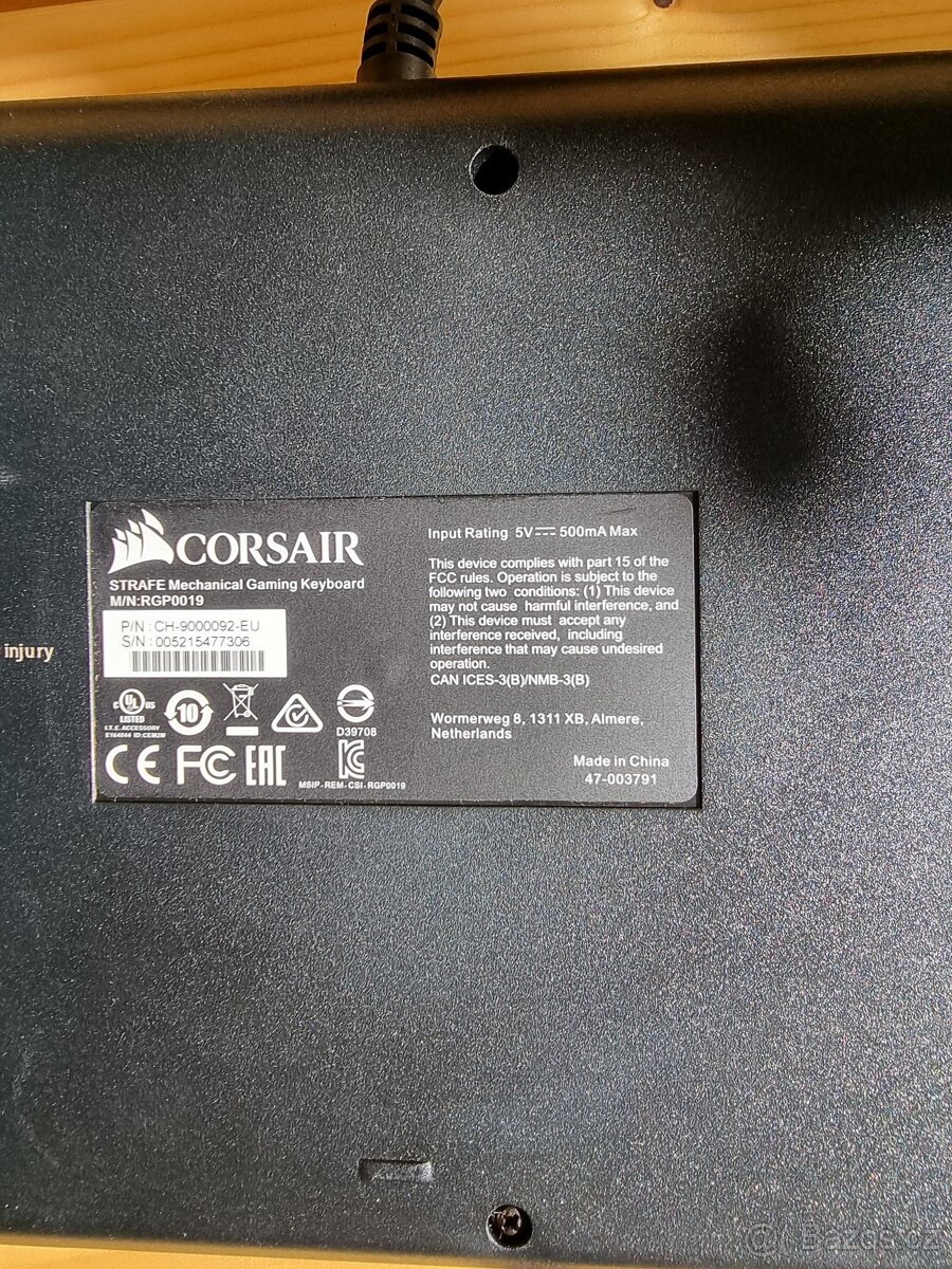 CORSAIR mechanická herni klávesnice - 4