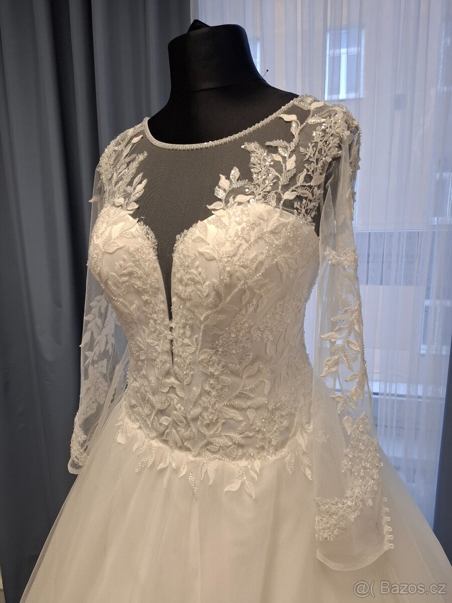 Svatebni saty velikost 44 - 4