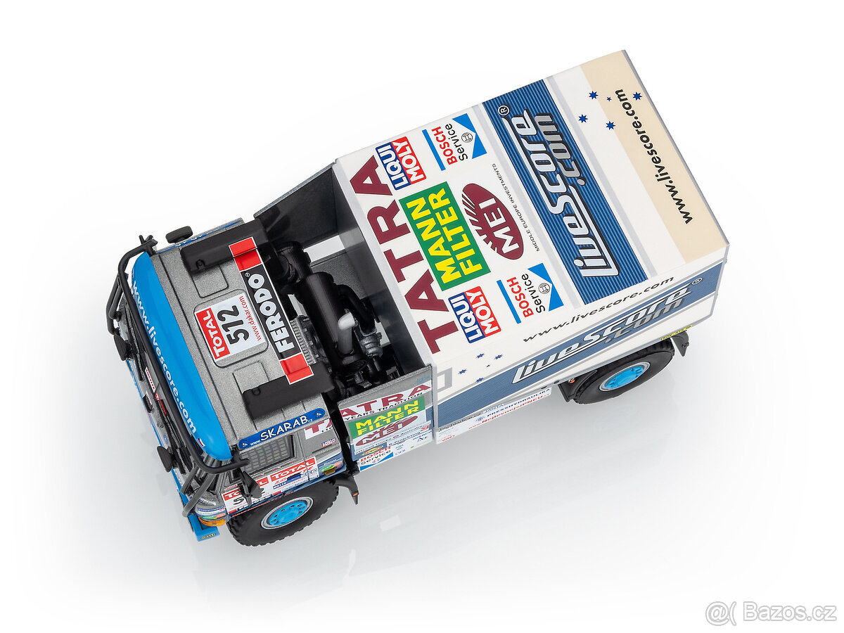 1:43 Tatra 815 Dakar 2009, Tomáš Tomeček, s autogramem - 4