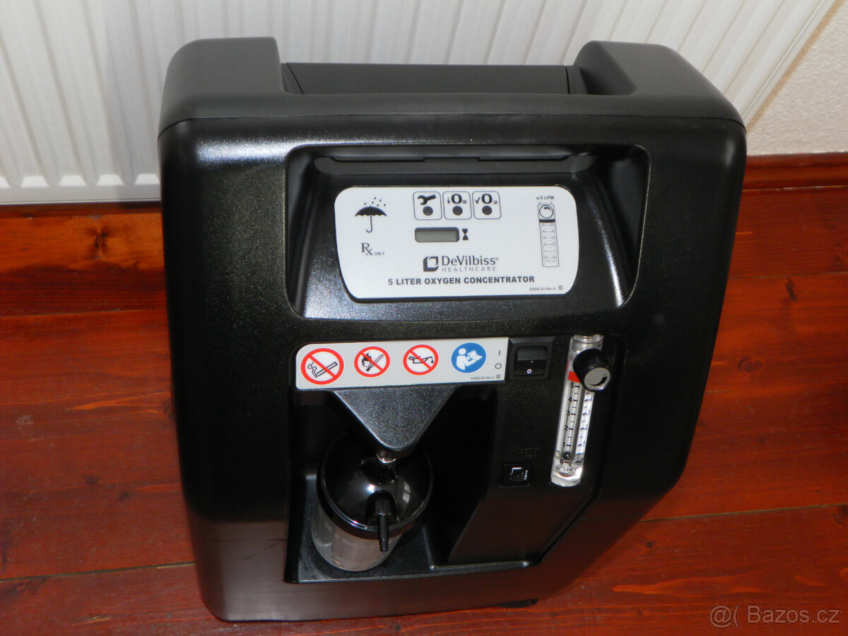 Kyslíkový koncentrátor DeVilbiss 525KS II, nové síta - 4